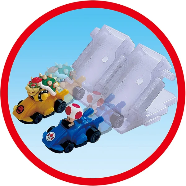 SUPER MARIO ΑΓΩΝΙΣΤΙΚΑ ΑΥΤΟΚΙΝΗΤΑΚΙΑ ΚΑΡΤ BOWSER AND TOAD