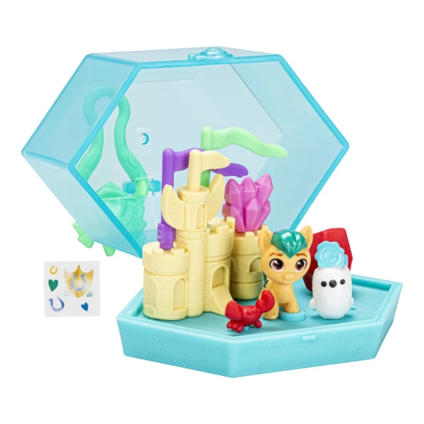 MY LITTLE PONY MINI WORLD MAGIC CRYSTAL KEYCHAIN - HITCH TRAILBLAZER