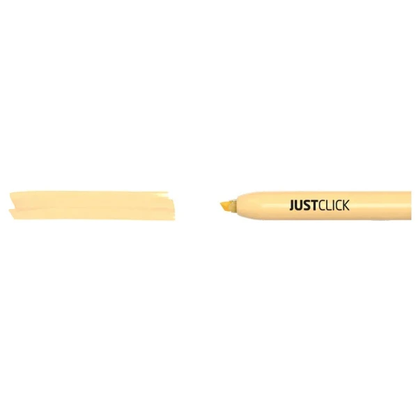 MORRIS JUST CLICK HIGHLIGHTER 3.5mm ΠΑΣΤΕΛ - ΠΟΡΤΟΚΑΛΙ