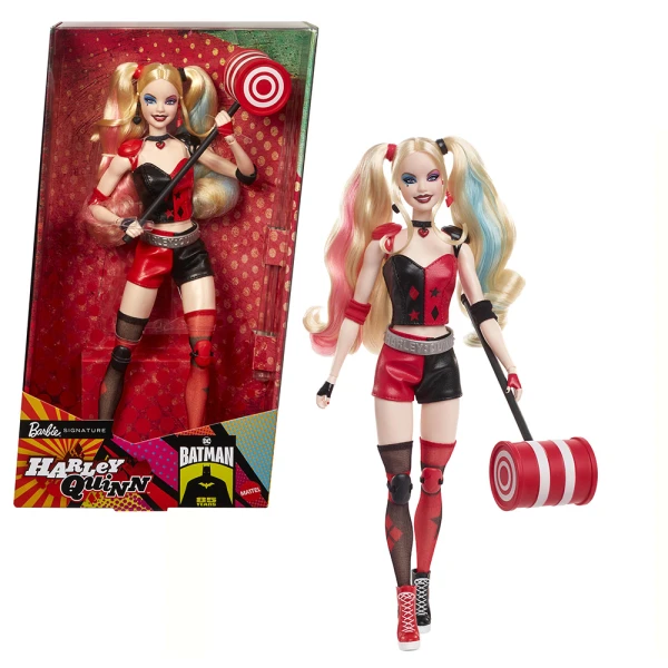 COLLECTIBLE DOLL BARBIE BATMAN 85TH ANNIVERSARY - HARLEY QUINN