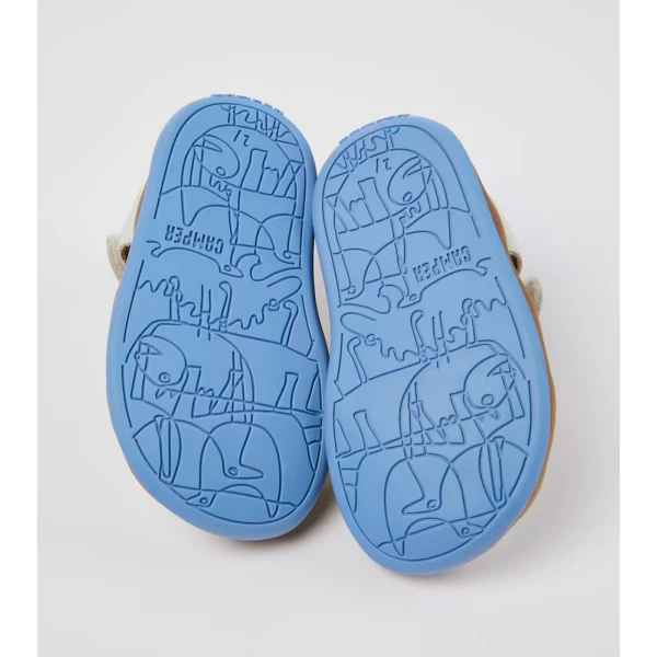 CAMPER KIDS BOY SANDALS BICHO WHITE