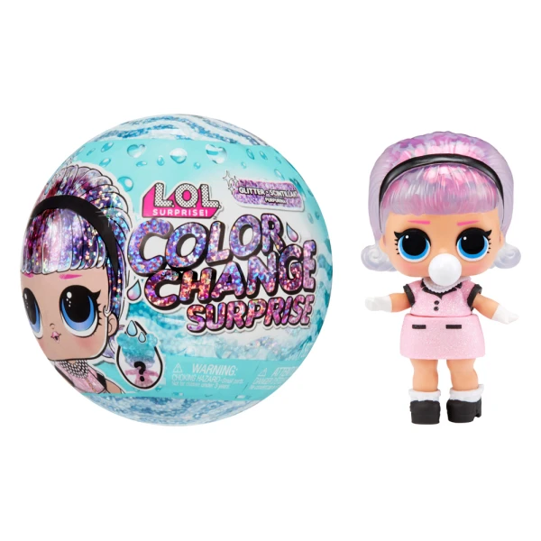 L.O.L. SURPRISE! GLITTER COLOR CHANGE DOLL