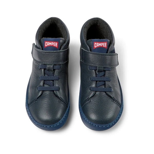 CAMPER KIDS BOOTS BOY PEU TOURING BLACK-BLUE