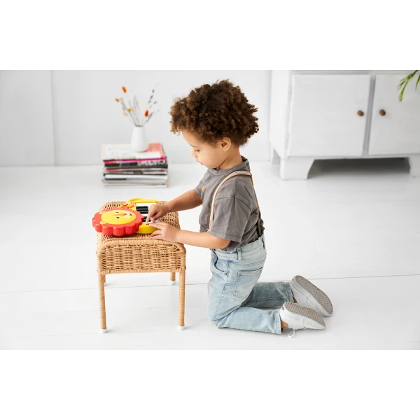FISHER PRICE ΠΙΑΝΟ ΛΙΟΝΤΑΡΙ ΚΟΚΚΙΝΟ/ΚΙΤΡΙΝΟ (22292)