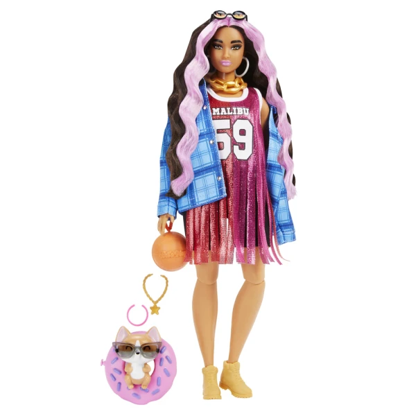 ΚΟΥΚΛΑ BARBIE EXTRA - BASKETBALL JERSEY