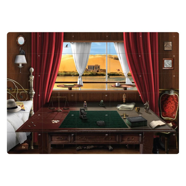 AS GAMES BOARD GAME CRIME SCENE LUXOR 1932 FOR AGES 18+ AND 1+ PLAYERS