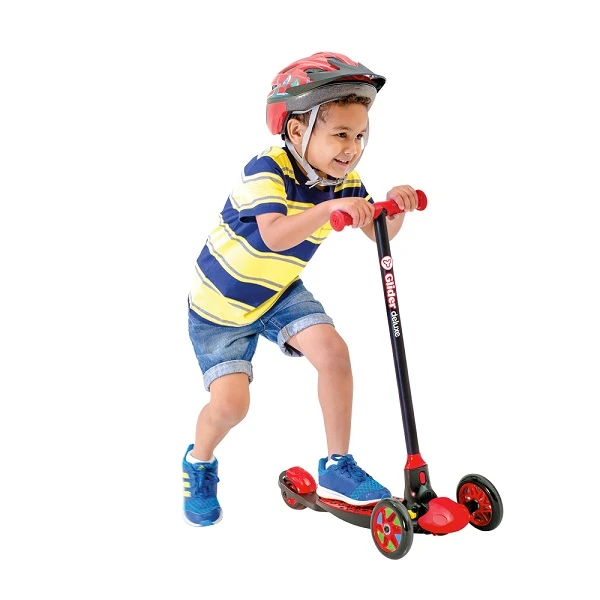 YVOLUTION SCOOTER  Y GLIDER DELUXE 18 RED
