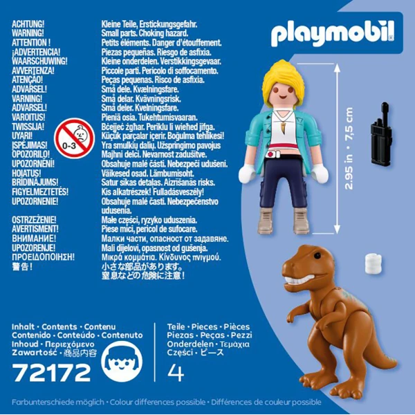 PLAYMOBIL DUOPACK EXPLORER AND T-REX