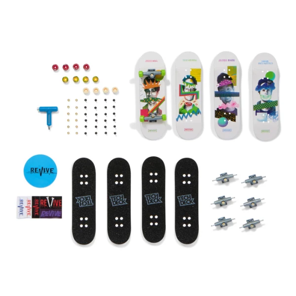 TECH DECK FINGERBOARD MINIATURE 4 pcs