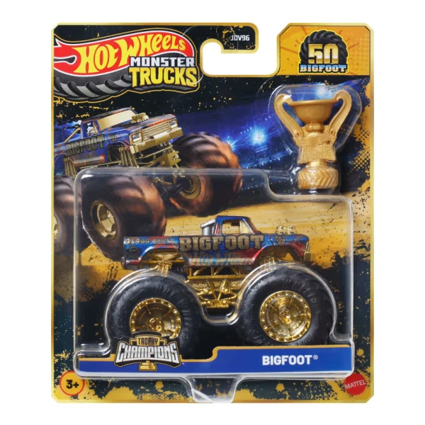 HOT WHEELS MONSTER TRUCKS ΟΧΗΜΑΤΑ BIGFOOT TROPHY CHAMPIONS