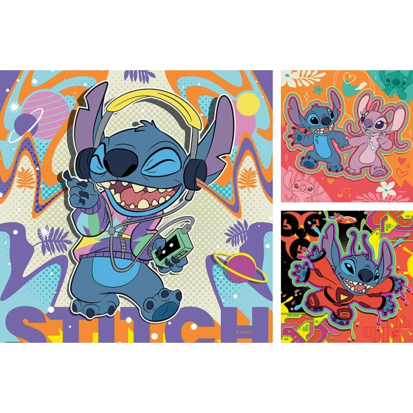RAVENSBURGER ΠΑΖΛ 3X49 τεμ. STITCH