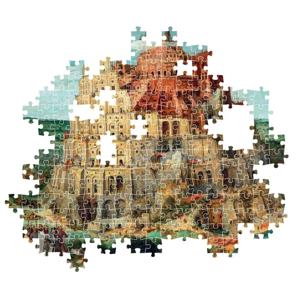 CLEMENTONI ΠΑΖΛ MUSEUM COLLECTION BRUEGEL Ο ΠΥΡΓΟΣ ΤΗΣ ΒΑΒΕΛ 1500 τεμ.