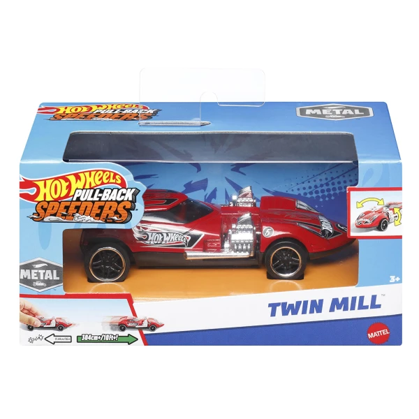 HOT WHEELS ΑΥΤΟΚΙΝΗΤΑΚΙΑ PULL BACK 1:43 SPEEDERS - ΔΙΑΦΟΡΑ ΣΧΕΔΙΑ