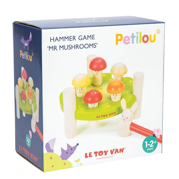 LE TOY VAN PETILOU ΞΥΛΙΝΟ ΠΑΙΧΝΙΔΙ ΜΕ ΛΑΓΟ ΣΦΥΡΑΚΙ