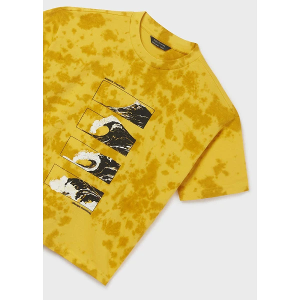 MAYORAL SHORT SLEEVE BLOUSE YELLOW
