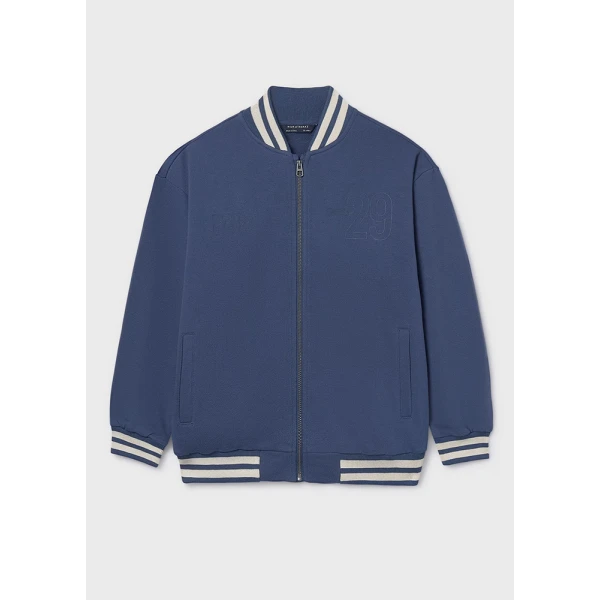 MAYORAL CARDIGAN BASEBALL DARK BLUE