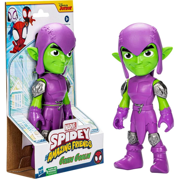 SPIDERMAN MARVEL SPIDEY AND HIS AMAZING FRIENDS SUPERSIZED GREEN GOBLIN