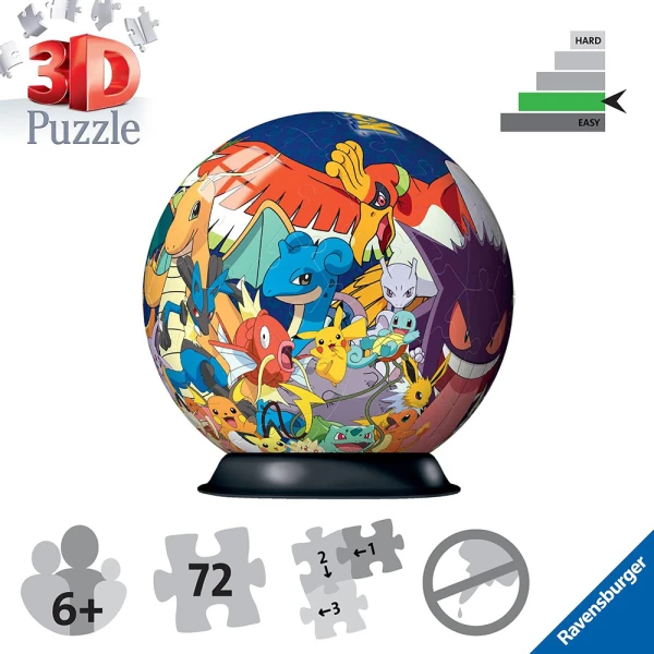 RAVENSBURGER 3D ΠΑΖΛ POKEMON