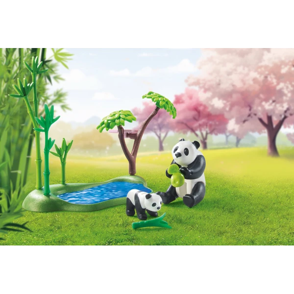 PLAYMOBIL ASIAN GARDEN WITH PANDA