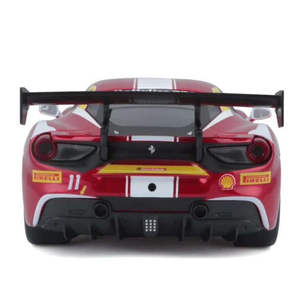 BBURAGO 1:24 RACE FERRARI 488 CHALLENGE RED