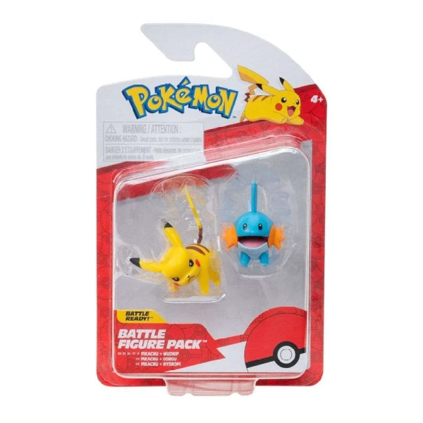 POKEMON ΦΙΓΟΥΡΕΣ FIRST PARTNER - PIKACHU AND MUDKIP