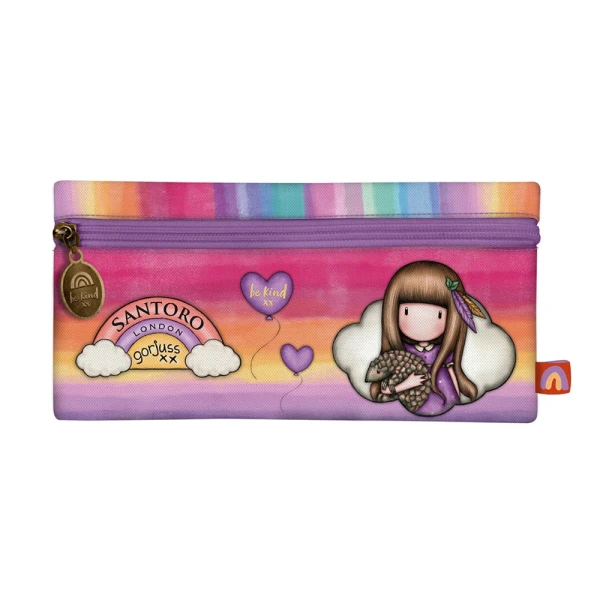GORJUSS SANTORO PENCIL CASE BE KIND TO ALL CREATURES