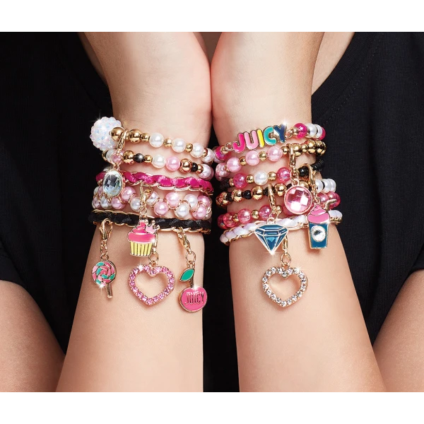 MAKE IT REAL JUICY COUTURE: PINK AND PRECIOUS BRACELETS