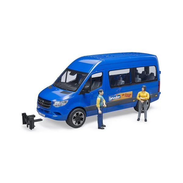 BRUDER ΦΟΡΤΗΓΑΚΙ MERCEDES BENZ SPRINTER ΕΠΙΒΑΤΙΚΟ ΜΕ ΟΔΗΓΟ ΚΑΙ ΕΠΙΒΑΤΗ