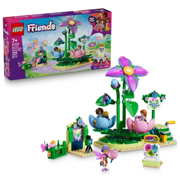 LEGO FRIENDS ΠΕΡΙΣΤΡΕΦΟΜΕΝΑ ΦΛΙΤΖΑΝΙΑ ΜΕ ΛΟΥΛΟΥΔΙΑ & ΝΕΡΑΙΔΕΣ
