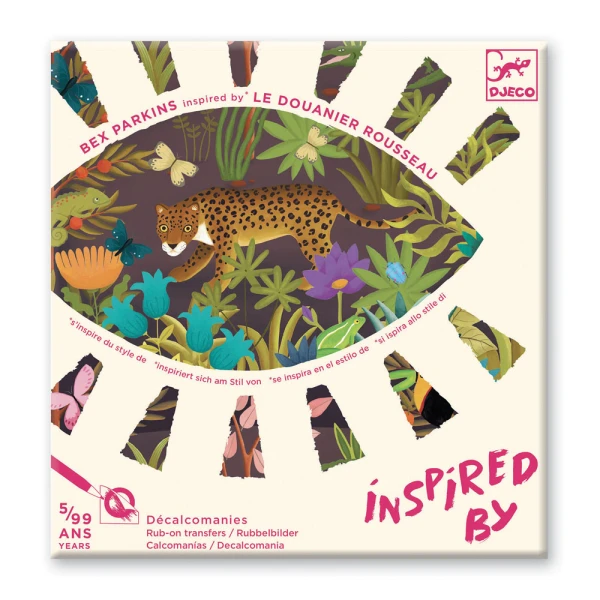 DJECO CREATE WITH TRANSFERS ANIMALS IN NATURE