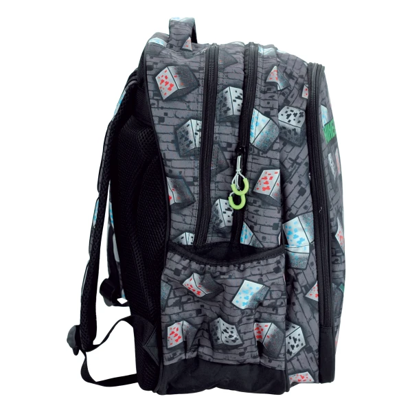 PRIMARY SCHOOL OVAL BACKPACK MINECRAFT METRO ART 2