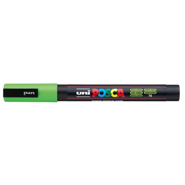 POSCA ΜΑΡΚΑΔΟΡΟΣ PC-3M 0.9-1.3mm - ΠΡΑΣΙΝΟ ΜΗΛΟ