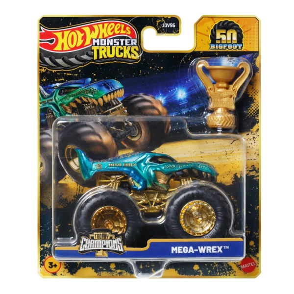 HOT WHEELS MONSTER TRUCKS ΟΧΗΜΑΤΑ BIGFOOT TROPHY CHAMPIONS