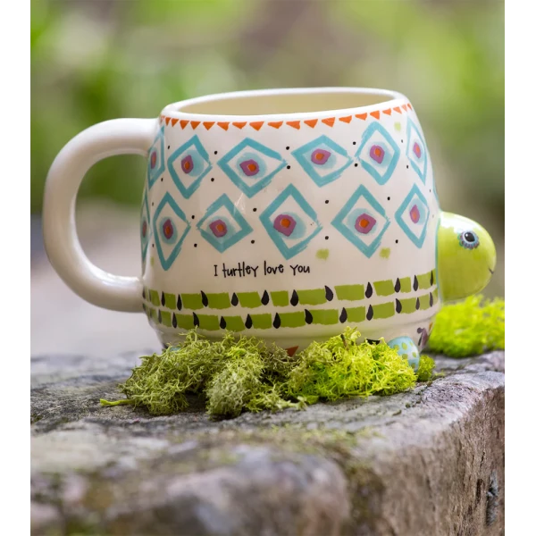 NATURAL LIFE ΚΕΡΑΜΙΚΗ ΚΟΥΠΑ 470ml MYRTLE THE TURTLE