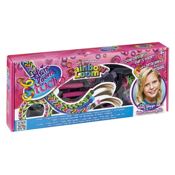 RAINBOW LOOM DOUBLE ΚΙΤ ΓΙΑ ΑΞΕΣΟΥΑΡ ΜΑΛΛΙΩΝ