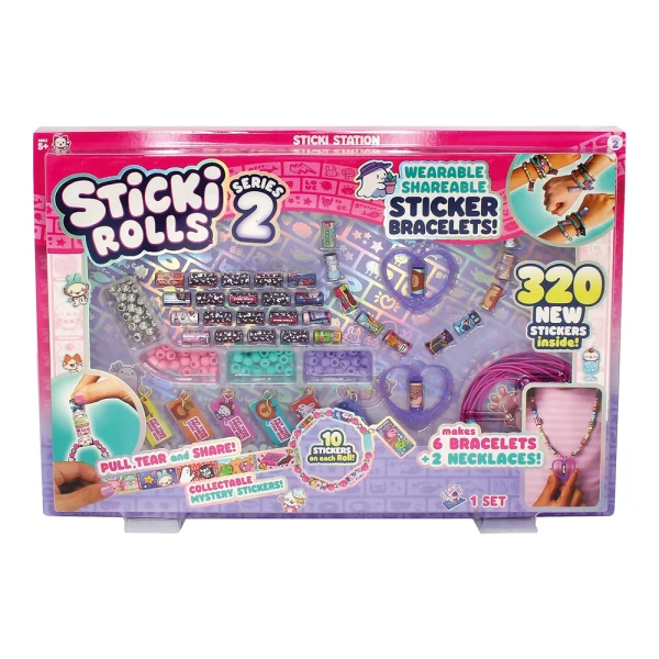 AS STICKI ROLLS JEWELRY STUDIO W2 FOR 6+ YEARS