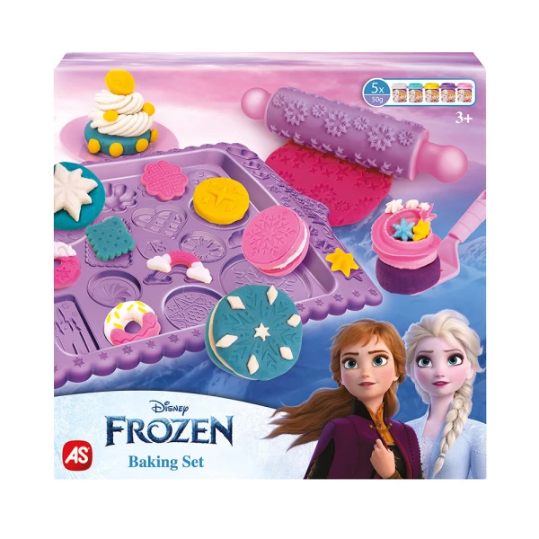 AS DOUGH DISNEY FROZEN BAKING SET FOR AGES 3+