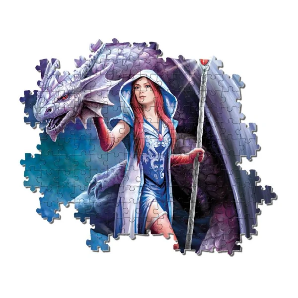 CLEMENTONI PUZZLE ANNE STOKES DRAGON MAGE 1000 PCS