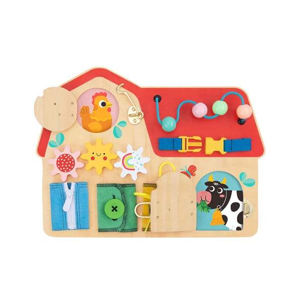 WOODEN ACTIVITY HOUSE