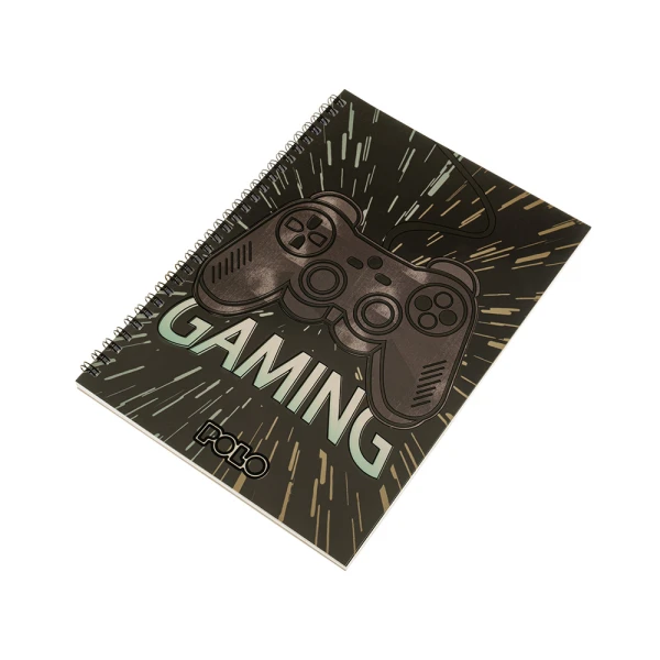 POLO 2026 SPIRAL NOTEBOOK DESIGN B5 3 SUBJECTS GAMING