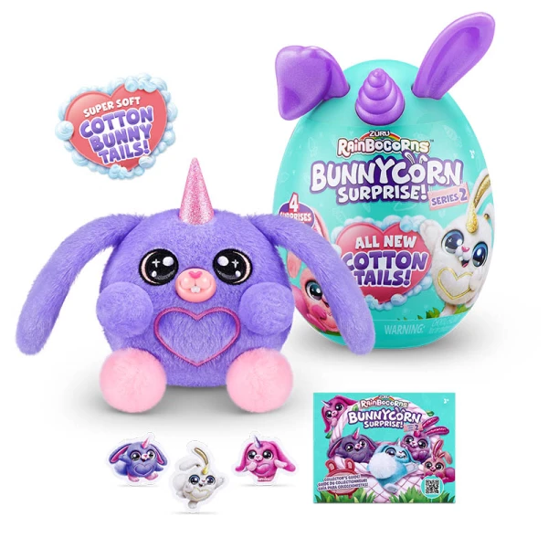 ΑΥΓΟ RAINBOCORNS BUNNYCORNS SERIES 2 - 6 ΣΧΕΔΙΑ