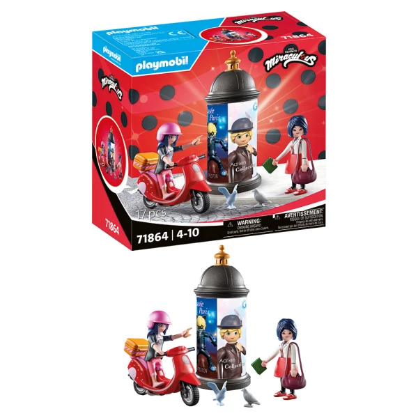 PLAYMOBIL MIRACULOUS ΒΟΛΤΑ ΜΕ ΣΚΟΥΤΕΡ ΣΤΟ ΠΑΡΙΣΙ