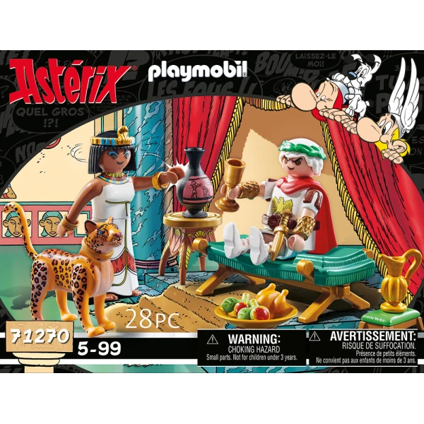 PLAYMOBIL ASTERIX ΚΑΙΣΑΡΑΣ ΚΑΙ ΚΛΕΟΠΑΤΡΑ