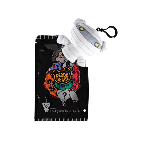 DEDDYBEARS SERIES 1 PLUSH 10 cm WITH CLIP IN BLING BAG