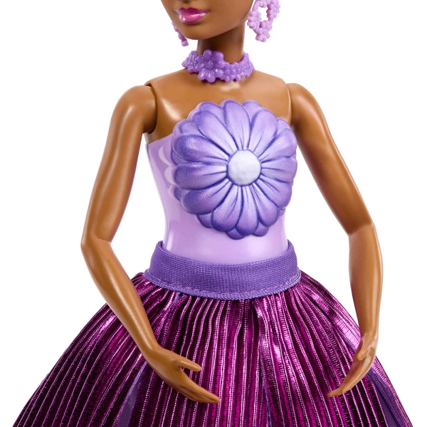 BARBIE PETAL POP ΚΟΥΚΛΑ ΜΩΒ ΜΑΡΓΑΡΙΤΑ