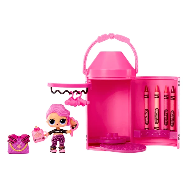 L.O.L. SURPRISE LOVES CRAYOLA STUDIO ΖΩΓΡΑΦΙΚΗΣ ΜΕ ΚΟΥΚΛΑ