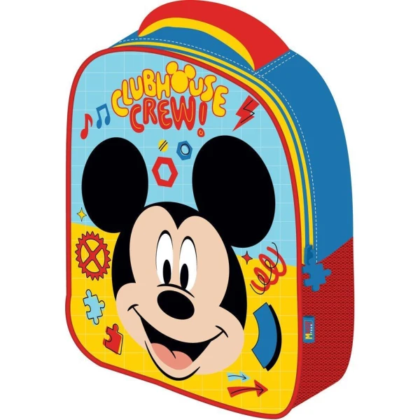 MUST TEAM PRESCHOOL BACKPACK 26x10x32 cm WITH 1 COMPARTMENT – 3D EVA MICKEY