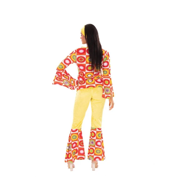 CARNIVAL COSTUME ONE SIZE GROOVY SUNSHINE