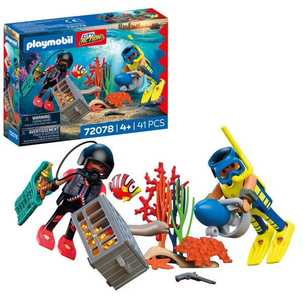 PLAYMOBIL ΥΠΟΒΡΥΧΙΑ ΕΠΙΧΕΙΡΗΣΗ ΑΣΤΥΝΟΜΙΑΣ