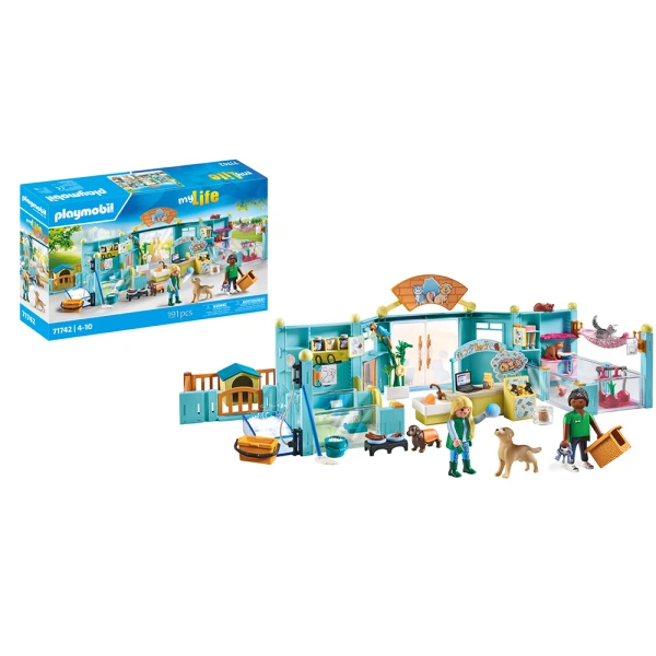 PLAYMOBIL MY LIFE ANIMAL HOTEL